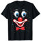 Karnevalskostüm Fasching Kostüm Lustige Clown Konfetti T-Shirt
