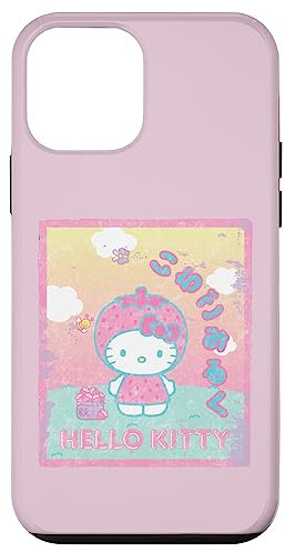 Hülle für iPhone 12 mini Hello Kitty Erdbeermilch