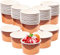 MATANA 100 Eisbecher aus Pappe für Partys & Kindergeburtstags (240ml) - Eiswaffel Design - Waffelbecher, Eisschalen, Dessertschalen Einweg, Eisbecher Waffel, Eis Pappbecher