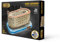 Megableu - Puzzle 3D FORT BOYARD - Puzzle Monument dès 7 ans - Maquette Sans Outils ni Colle - Réplique du Célèbre Fort Boyard français - Activité Manuelle en Famille - 125 Pièces - 32x18x17cm