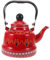Alipis Whistling Yellow Kettle Retro Enamel Tea Pot Tea Kettle for Stove Top 1.7l Capacity Kitchen