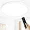 MOONSEA 60W LED Deckenleuchte Flach Dimmbar mit Fernbedienung, Ultra Dünn Deckenlampe LED, 3000-6000K Ø60cm, Deckenleuchte Wohnzimmer für Wohnzimmer Schlafzimmer Kinderzimmer Büro, Weiß