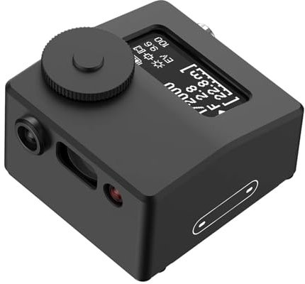 Vituord Belichtungsmesser Für Kameras, Reflexions-Belichtungsmesser Für Fotografie, Mit Heiß-/Kaltschuhbefestigung, Echtzeit-Mess-/Entfernungsmesswerkzeug, Für Vintage-Kameras