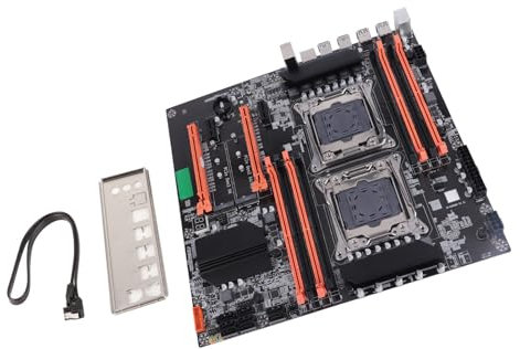 X99 Motherboard Hochgeschwindigkeit Dual Socket Desktop Motherboard DDR4 für Studio Computer Game Simulator E5CPU