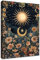 WENGTIAO Islamisch Blumen Leinwand Bilder Kunstdrucke Gerahmtes Bild Muslimisch Sonne Mond Geblümt Malerei Wandbilder auf Leinwand Wohnzimmer Schlafzimmer Wanddeko 30x40 cm
