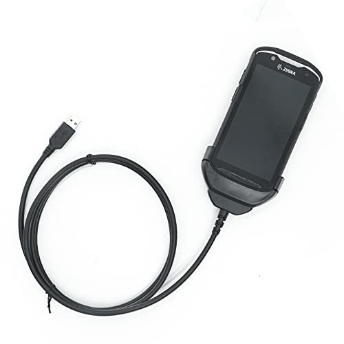 EXCEPRINT USB Charger for Zebra TC51 TC52 TC56 TC57 TC510 TC510K Barcode Scanner, Handheld Computer Cable (Replace CBL-TC51-USB1-01), Data Transfer