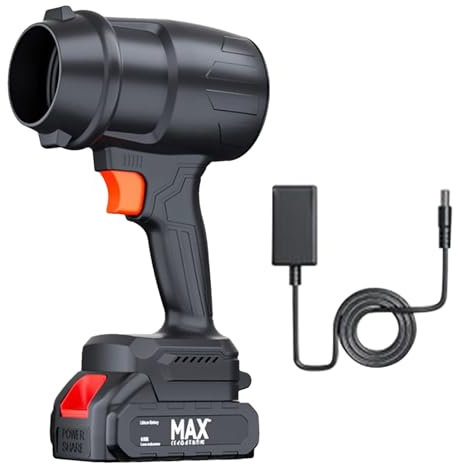 Bexdug Autotrockner Luftgebläse, Handgebläse | Leistungsstarker tragbarer schnurloser Gebläseauto Trockner | Leichte Handheld -Staubsauger für Büros Hof Außenschnee Clearing Dachrinnen Reinigung