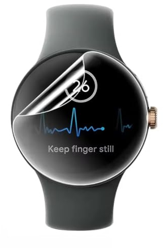 SRSRROP 5 Stück Displayschutz Folie für Google Pixel Watch 4/3/2/1 41mm | Flexible TPU Folie,Anti-Kratzer HD Klar Displayfolie,Selbstheilung