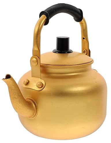 Alipis Hervidor De Agua Para Estufa Tetera Con Asa Teteras Suministros De Cocina Tetera De Aluminio Tetera Para Calentar Agua Tetera Tetera Tetera De Aleación
