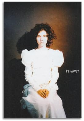 PJ Harvey Poster auf Leinwand, ästhetische Bilder, Kunstdrucke für Wanddekoration, 30 x 45 cm, ungerahmter Stil