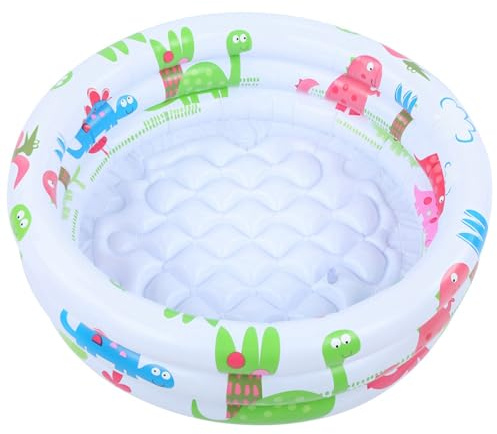 Tomantery Baby Mini Pool, Enfants Dinosaur Mini Pool Facile à Stocker et à Transporter Facile Installer pour Le Plein Air pour Les Tout-Petits