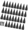 Veemoon 1 Set Log Splitter Drill Bit Tool Woodworking Kit with Heavy Duty Impact Resistant Design for Easy Firewood Splitting for Home Camping Outdoor Use