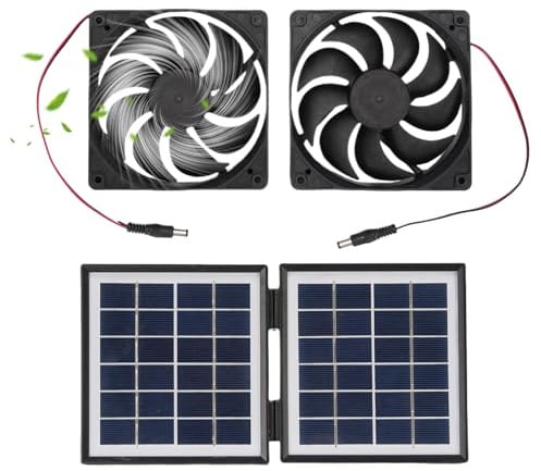 Solarschuppenlüfter Effizienter Solar-Zuluftventilator