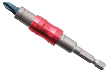 Yardenfun Hex Shank Magnetic Drill Extender 20° Angle Screwdriver Extension Bar Locking Bit Holder Adapter for Electric Drills