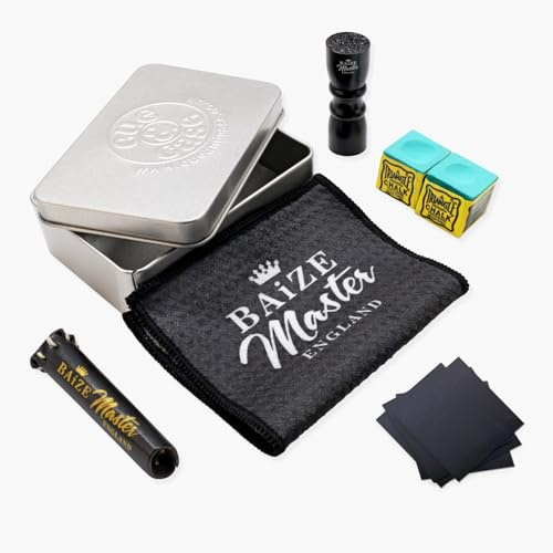 BAIZE MASTER Snooker and Pool GIFT SETS - Perfect for Cue Sports Lovers, Assorted to Suit All Levels (Tip Care Gift Set)
