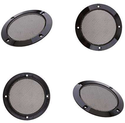 perfk 4 Lautsprecher Gitter Grill Metallgitter für DIY Reparatur, 4pcs / Set