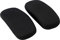 GT OMEGA Gaming Chair Memory Foam Armrest Pads (2-Pieces) for Ergonomic Cushioning, Elbows & Forearms Pressure Relief - Racing Chair Console Padded Armrest - Black