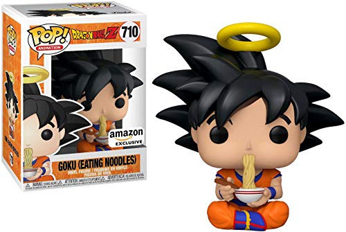 Funko Pop! Animation: Dragon Ball Z - Goku Eating Noodles - Figura in Vinile da Collezione - Idea Regalo - Merchandising Ufficiale - Giocattoli per Bambini e Adulti - Anime Fans