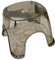 Fonowx Tabouret d'angle Chaise siège Multifonctionnel ménage Acrylique Tabouret de Douche Tout-Petits garçons, Gris
