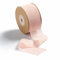 MORSUNBELA Schleifenband Rosa,Geschenkband Breit 3,8 cm x 23 m Chiffonband Hellrosa Seidenband Stoffband für Hochzeit,Geburtstag Geschenk