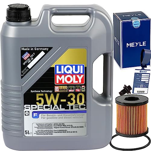 Inspektionspaket Ölwechsel Set Meyle Ölfilter + 5l Motoröl 5W-30
