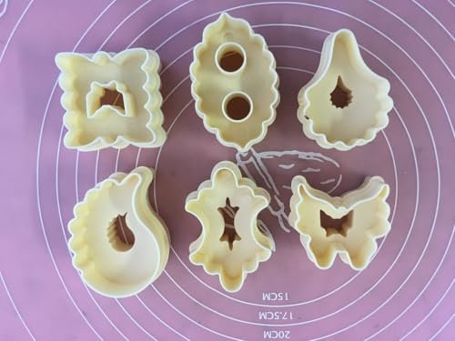 153-6 DÉCOUPOIRS 12 EMPREINTES DOUBLES FACES FONDANT CAKE SABLÉ GATEAU ORIENTAL