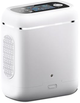 WYJZALLL Portable Oxygen Concentrator for Travel 1-5L, Dual Modes Lightweight Oxygen Machine, Oxygen Generator for Home Use Car Air Purifier