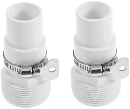 VANZACK 2sätze Filterpumpen-adaptern Für Poolfilterpumpen Universeller Teiliges Zubehörset Für Schwimmbäder Installieren Und Kompatibel Mit Verschiedenen Pumpen
