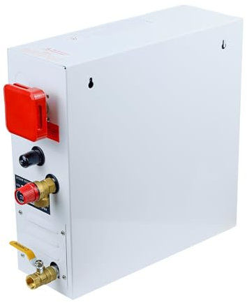 GMUME 9KW Dampferzeuger for Dusche, Heim-Dampfmaschine, Sauna-Ausrüstung, Sauna, Bad, SPA, Dampfdusche mit digitaler Steuerung