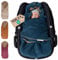 ULLENBOOM Einschlagdecke Babyschale, 100% OEKO-TEX Materialien, Cord Petrol (Made in EU) - Babydecke für Kindersitz oder Kinderwagen, kuschelige Decke für Babys, Ideal für Herbst und Winter