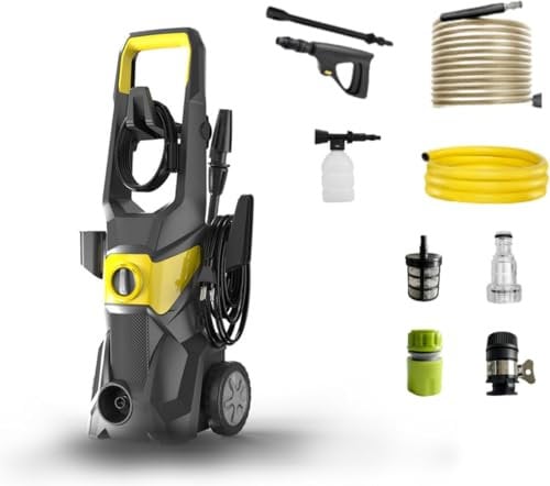 Idropulitrice AVOID – Ideale per auto e giardini – 1800 W – Compatta e potente – Adatta per la pulizia di patio, auto e mobili – Include accessori per idropulitrice