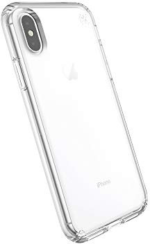 Speck Presidio Stay Clear - Case for iPhone XS/X (Clear, 119394-5085