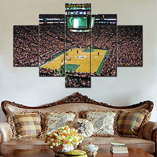 Tumovo 5-teiliges Stadion Bilder auf Leinwand 60''Wx40''H Artwork-05