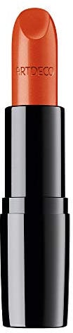 ARTDECO Perfect Color Lippenstift - für unwiderstehlich glänzende und langanhaltende Farbbrillanz in schimmerndem Braun und Orange, 4g