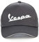 AJSJ Vespa Cap Männer Lustige Vespa Baseball Cap 100% Baumwolle Sommer Männer Frauen Verstellbarer Hip Hop Knochen, Grau