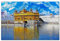 India Jigsaw Puzzle 1000 Piece India Golden Temple Amritsar Puzzle Game Artwork Travel Souvenir Wooden