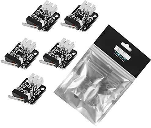 Creality Original EndStop Grenzschalter-Set für Ender 3 V2 Ender3 Pro 3S Ender-3 Max / 3X, CR-10 V3 S4, Ender3 S1 Pro 3D-Drucker, 5-teilig