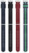 14 mm mehrfarbiges Nylon-Uhrenarmband, leichtes und weiches Canvas-Uhrenarmband mit Dornschließe (4 Packungen)