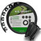 H.G.SMART Lawn Edging Flexible Garden Edging 11ft with Super Strong Securing Pegs Anchors Landscape Grass Border