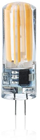 g4 led 230V Stiftsockellampe dimmbar warmweiß, 1-Stück, 5W Ersetzt 40W leuchtmittel,400lm,3000K,COB,LED Lampen,Stiftlampe. >Bitte Beachten< 230V Leuchtmittel nicht geeignet für 12V Trafo Lampen