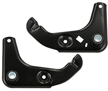 Set: Motorlager links + rechts, mit Polyamid-Buchse - für Simson S50, S51, S70, S53, S83