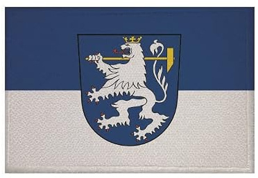U24 Aufnäher Saarbrücken OT Dudweiler Fahne Flagge Aufbügler Patch 9 x 6 cm