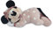 Disney 6315870354, Schlafen Guten Mimmi Maus mit Musik, Mimmi Maus Liegend Kuscheltiere mit Musik und Schlafanzug mit Leuchtenden Sternen, 30 cm, Ab 0 Monaten