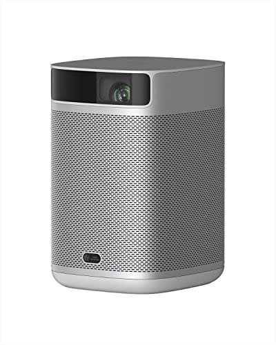 MoGo 2 Mini Projector, 400 ISO Lumens Portable DLP Movie Projector, Smart HD, Auto Focus, Object Avoidance, Screen Adaption, with WiFi and Bluetooth, Android TV 11.0, Projector for Bedroom