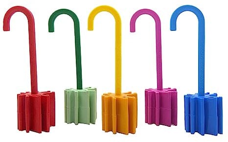 Ferma Finestra GUMMY - Fermavento Profumato Fermaporta Universale Ammortizzatore Ferma persiane - Gommini Paracolpi Blocca Porta - Colori assortiti (4)