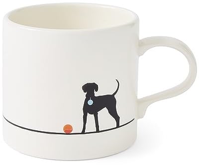Portmeirion Mug Meirion Silhouette Dog Single Mug