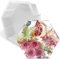 Weiß Epoxidharz Formen Groß, 22.5cm Epoxidharz Silikonformen, Hexagon Silikonform Tablett, Kunstharz Formen, Formen Epoxidharz Silikonform Geeignet für DIY Dekoration Desktop Trockenblumen Fotorahmen