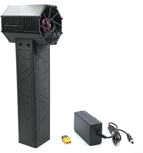 URPIZY Bürstenloses Motorgebläse, wiederaufladbares Trockenluftgebläse, tragbar, leistungsstark, Mini-Turbo, Turbo-Schub von 1,38 kg, für Auto-Trocknen, Reinigung