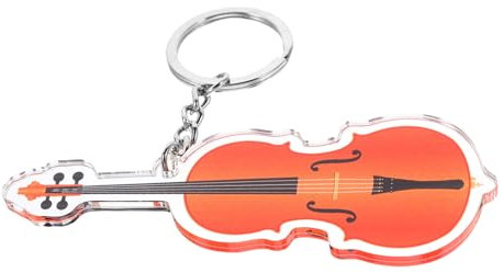 UPKOCH Cello Schlüsselanhänger Schlüsselanhänger Für Autoschlüssel Dekorativer Schlüsselanhänger Taschendekoration Schlüsselanhänger Charm Hängende Ornamente Instrumentenanhänger