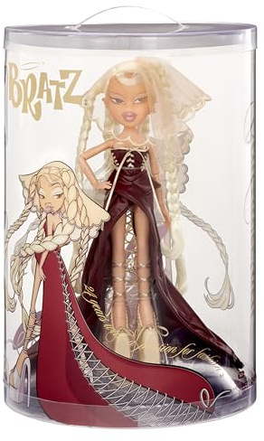 Bratz 2025 Bratzaversary Jade Sammlerpuppe - 1x Modepuppe mit Accessoires, Kleid, Blondem Haar und Ständer - Sammlerstück und Kinderspielzeug - ab 6 Jahren